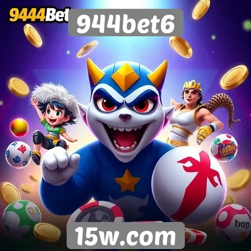 Variedade de jogos disponíveis na plataforma 944bet6