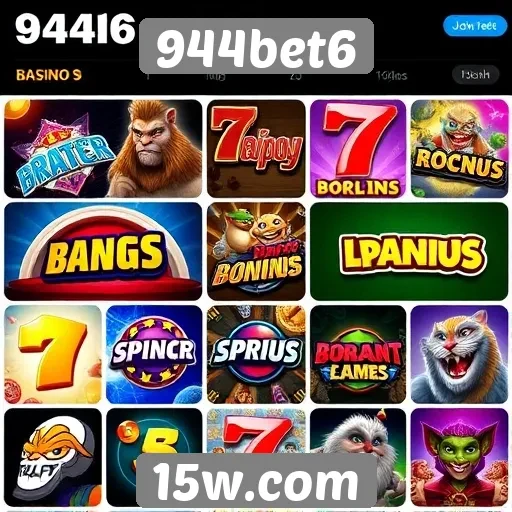 Principais jogos disponíveis no 944bet6 e suas características